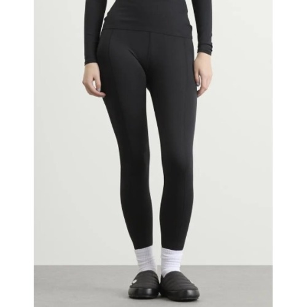 The North Face x SKIMS Leggings Onyx Black High Waisted NF0A8EABI3X XS - Picture 3 of 6